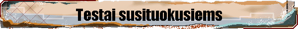 Testai susituokusiems